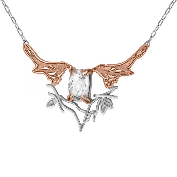 fairtrade-rose-gold-silver-magpie-topaz-necklace-front-angle