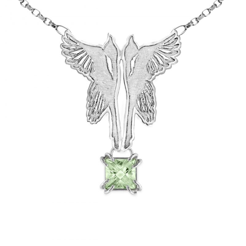 silver-magpie-green-amethyst-drop-necklace