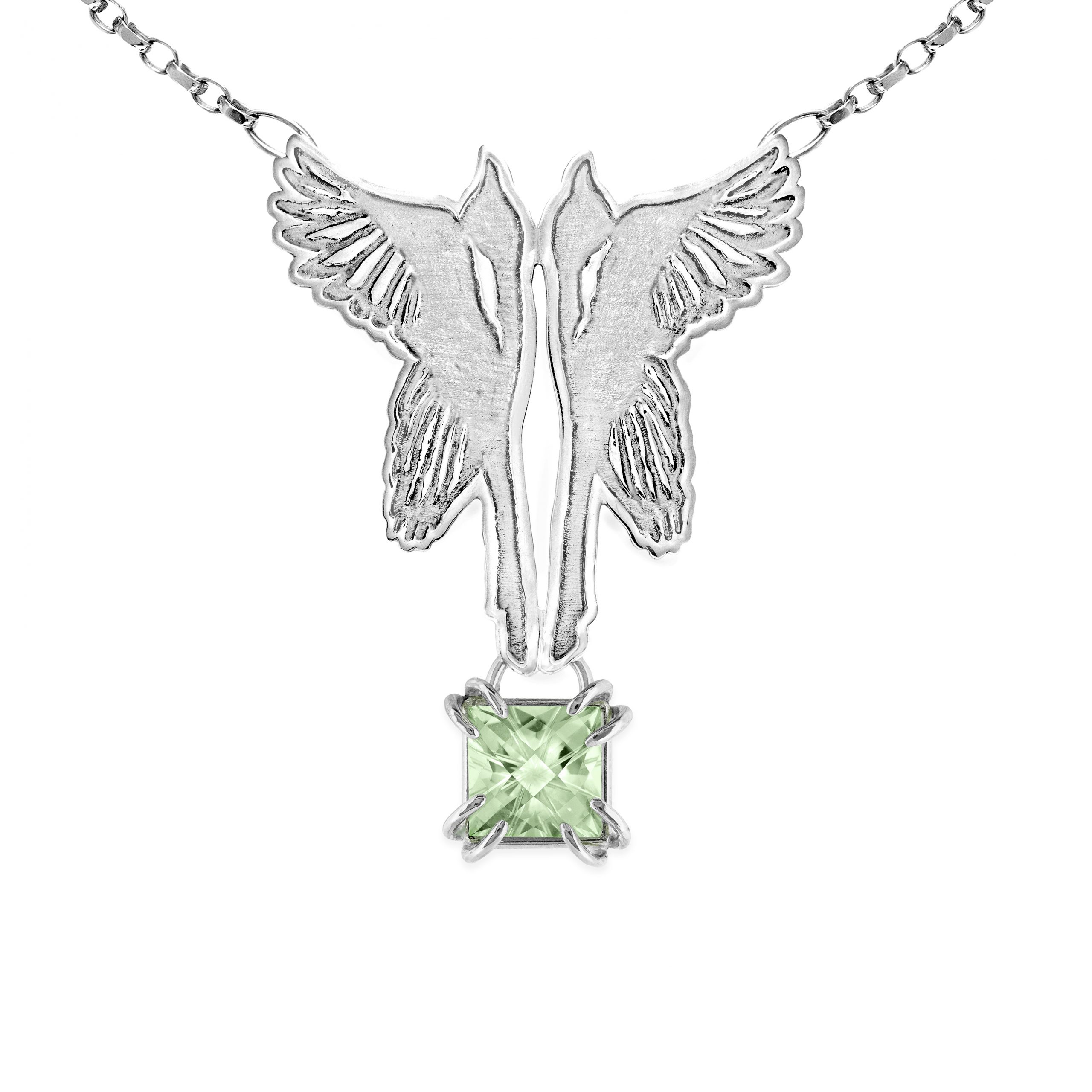 silver-magpie-green-amethyst-drop-necklace
