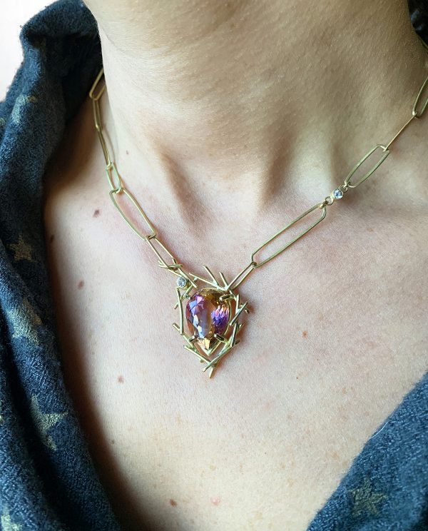 fairtrade-gold-ametrine-sapphire-nest-necklace-on-model
