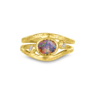 opal-white-sapphire-fairtrade-gold-nest-ring